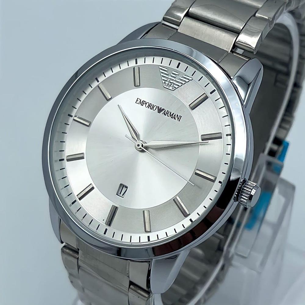⌚ Emporio Armani Stainless Steel Quartz Watch ✨