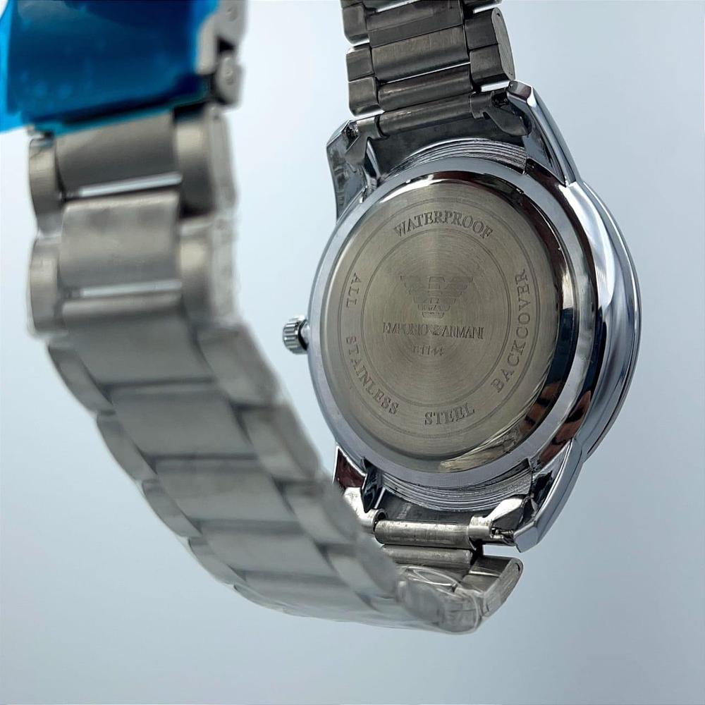 ⌚ Emporio Armani Stainless Steel Quartz Watch ✨