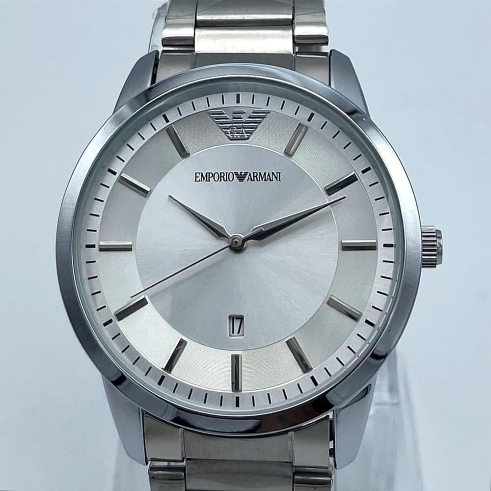 ⌚ Emporio Armani Stainless Steel Quartz Watch ✨